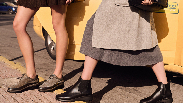 Γυναικεία Παπούτσια για τον χειμώνα: Με urban style η νέα καμπάνια Parex LightSteps