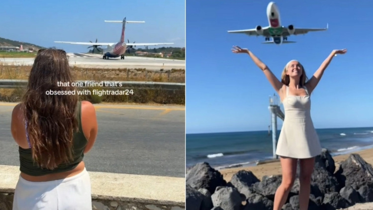 Νεαρές γυναίκες εγκαταλείπουν τα κλαμπ για... να δουν αεροπλάνα!
