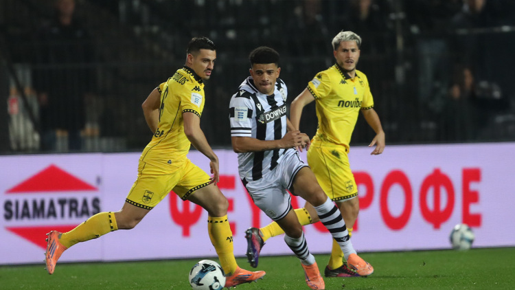 ΠΑΟΚ - Άρης 1-0 (Α' ημίχρονο): Σε θέση οδηγού με Τάισον ο Δικέφαλος, Live 