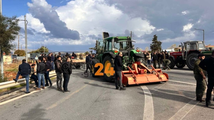 Επεισόδια στο συλλαλητήριο αγροτοκτηνοτρόφων στο Ηράκλειο Κρήτης 