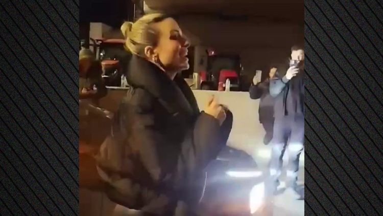 Κατερίνα Λιόλιου: Όταν βρέθηκε στα μπλόκα των αγροτών