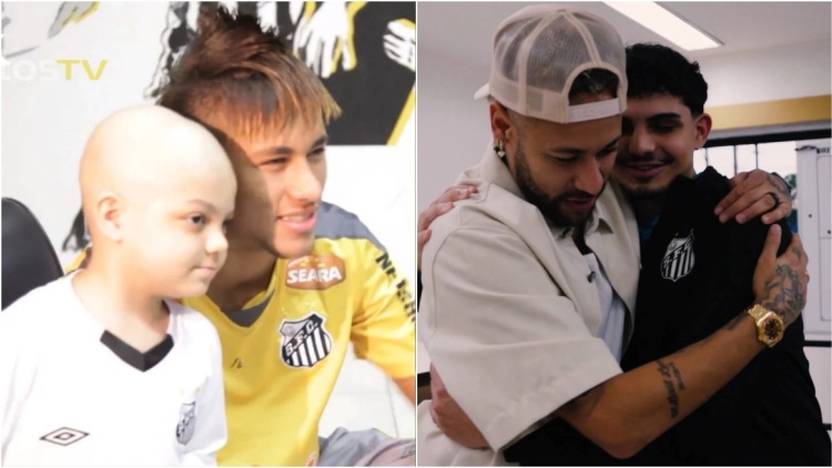 Ο Νεϊμάρ ξανασυναντά το αγόρι με λευχαιμία στο οποίο αφιέρωσε έναν πανηγυρισμό το 2012, δείτε βίντεο
