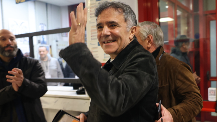 Στο «Παλατάκι» για το παιχνίδι του ΠΑΟΚ με την Πριεβίτζα ο Αριστοτέλης Μυστακίδης, φωτογραφίες