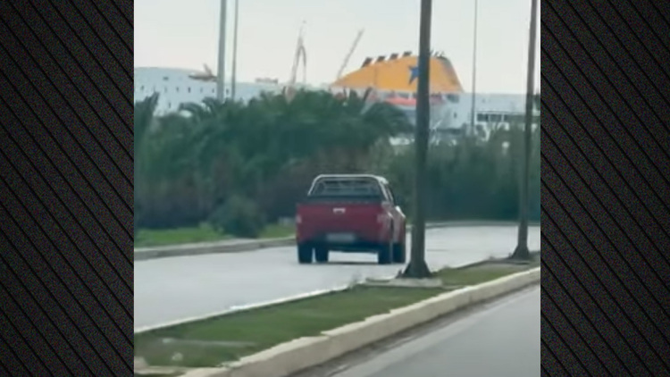 Πανικό προκάλεσε οδηγός αγροτικού στη Σούδα που κινούνταν στο αντίθετο ρεύμα, δείτε βίντεο