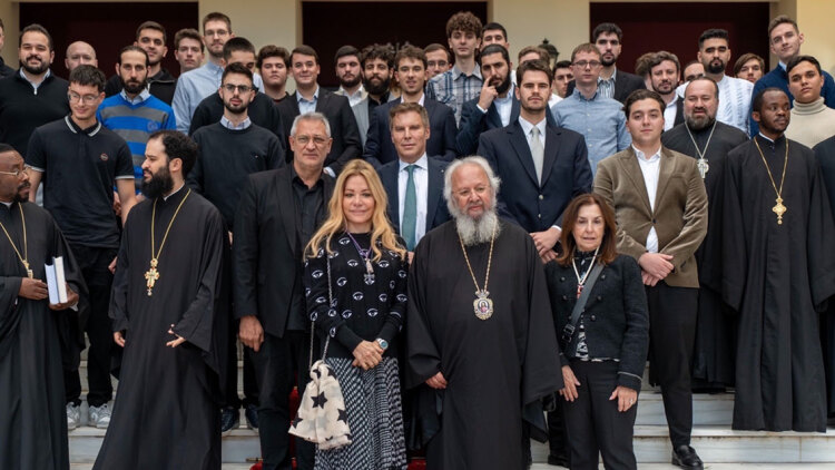 Η Μαριάννα Λάτση στην Αποστολική Διακονία της Εκκλησίας της Ελλάδος - Υποδοχή από τον Μητροπολίτη Φαναρίου Αγαθάγγελο