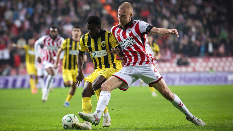 Σαμσουνσπόρ - ΑΕΚ 1-1 (Β' ημίχρονο): Live η αναμέτρηση για το Conference League, δείτε το γκολ