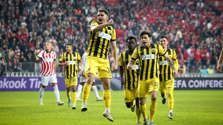 Το γκολ του Μαρίν της ΑΕΚ κορυφαίο της 5ης αγωνιστικής στο Conference League, βίντεο 