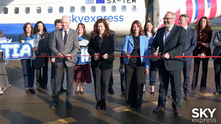 Η SKY express συνδέει την Κρήτη με την πρωτεύουσα της Αλβανίας με την νέα απευθείας πτήση Ηράκλειο–Τίρανα