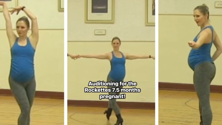 Χορεύτρια των Rockettes έγινε viral γιατί έκανε έγκυος σε οντισιόν πιρουέτες με ψηλοτάκουνα
