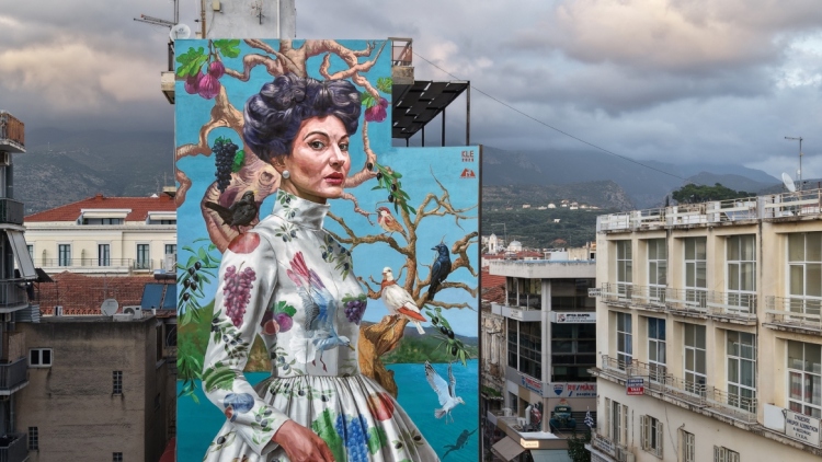 Η τοιχογραφία της Μαρίας Κάλλας στη Καλαμάτα αναδείχθηκε ως η κορυφαία στον κόσμο για τον Νοέμβριο 