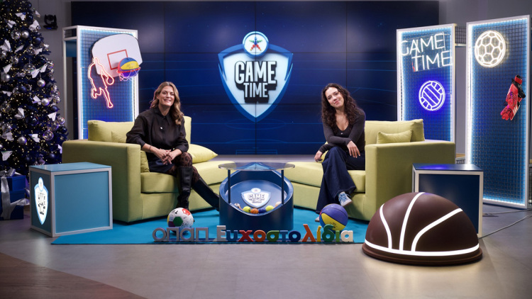 Η Σάντυ Χατζηϊωάννου στο Game Time
