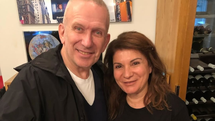 Η Αργυρώ Μπαρμπαρίγου συνάντησε τον Ζαν Πολ Γκοτιέ