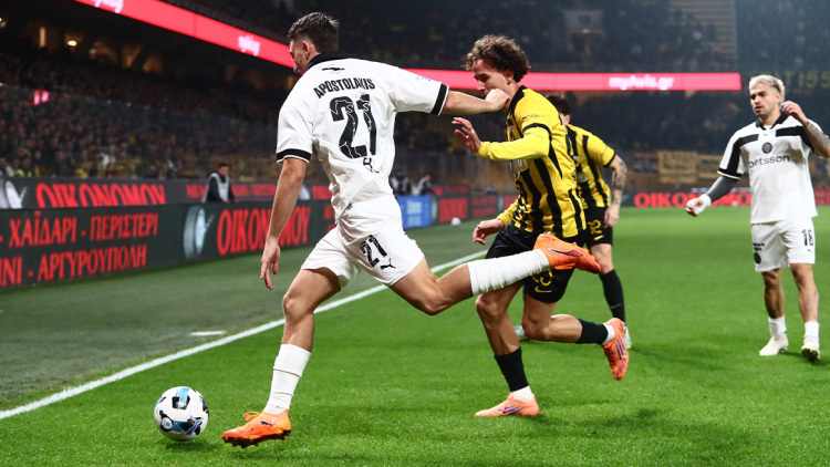 ΑΕΚ - ΟΦΗ 0-1 (Α' ημίχρονο): Παγώνουν τη Νέα Φιλαδέλφεια οι Κρητικοί