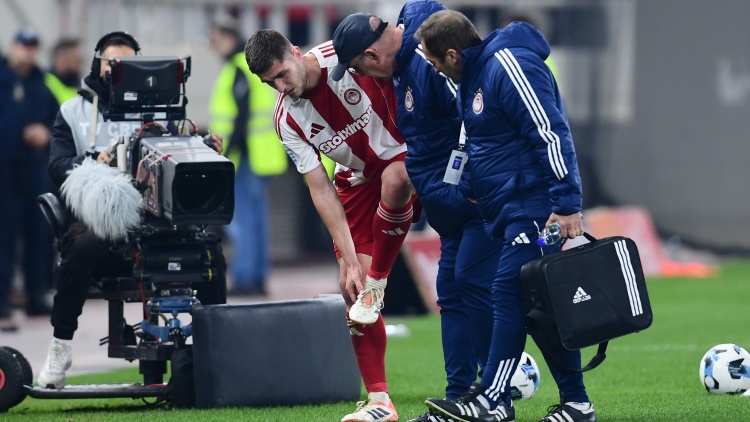 Ολυμπιακός: Κάκωση ο Πιρόλα, θα λείψει για περίπου 3 εβδομάδες
