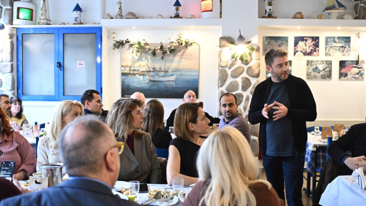 Γεύμα Ανδρουλάκη με δημοσιογράφους: Τι προβλέπει για τις εκλογές
