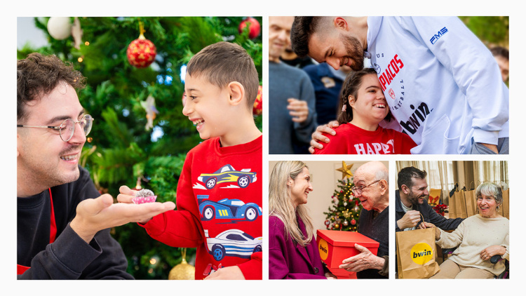 5 Στιγμές – 1 Χριστουγεννιάτικη Αποστολή για τους εθελοντές της bwin