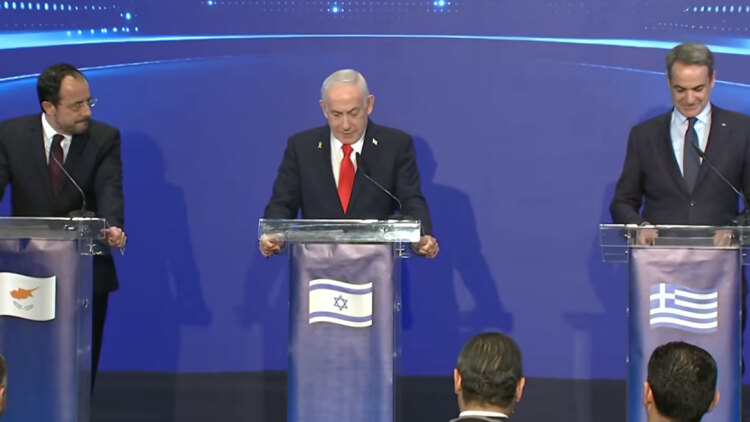 Μητσοτάκης μετά την τριμερή: Η συνεργασία Ελλάδας - Κύπρου - Ισραήλ έχει στρατηγική βαρύτητα, ενισχύει την ασφάλεια στην περιοχή