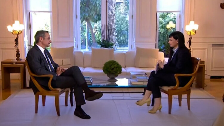 Μητσοτάκης: Δείτε live τη συνέντευξή του στο Action 24