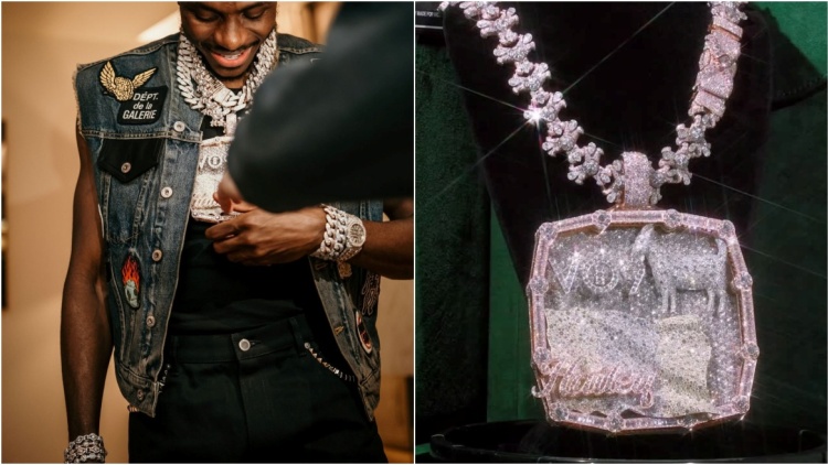 Οσιμέν: Γενέθλια με… ένα κιλό διαμάντια στον λαιμό, βίντεο
