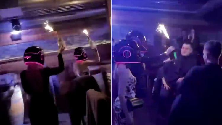 Διαφημιστικό βίντεο για τα πάρτι του μπαρ στο Κραν Μοντανά έδειχνε σερβιτόρες να κρατούν σαμπάνιες με αναμμένα πυροτεχνήματα