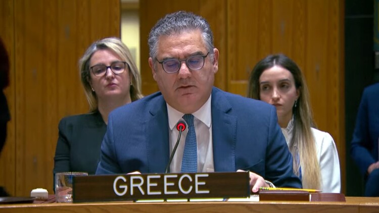 Πλήρη σεβασμό του Καταστατικού Χάρτη του ΟΗΕ, του διεθνούς Δικαίου και των ανθρωπίνων δικαιωμάτων, ζήτησε η Ελλάδα στο Συμβούλιο Ασφαλείας 