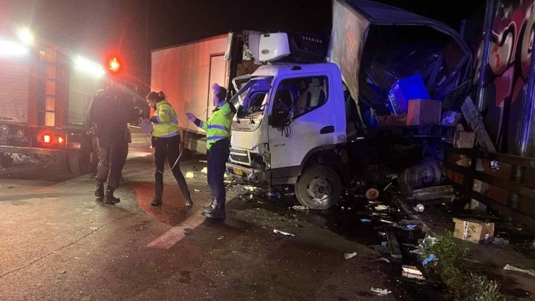 Τροχαίο με σύγκρουση φορτηγών στον Κηφισό προς Πειραιά, αυξημένη η κίνηση