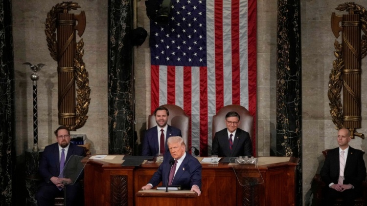 Ο Τραμπ θα εκφωνήσει την 24η Φεβρουαρίου την πρώτη μεγάλη ετήσια ομιλία της 2ης θητείας του στο Κογκρέσο 