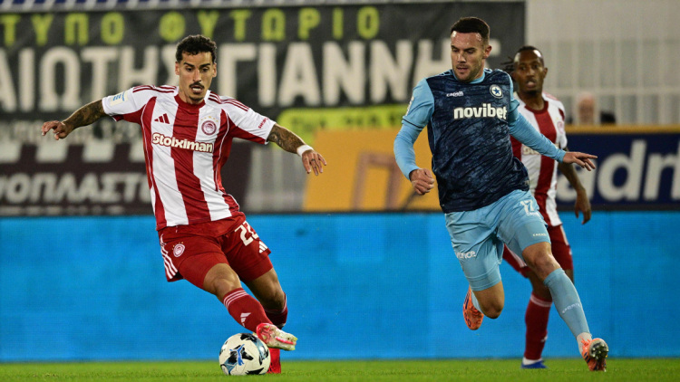 Ατρόμητος - Ολυμπιακός 0-0 (Α' ημίχρονο): Live o αγώνας στο Περιστέρι 