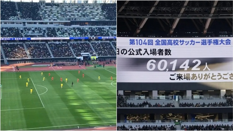 Ποδόσφαιρο από άλλο πλανήτη στην Ιαπωνία: 60.000 θεατές για έναν τελικό λυκείων!
