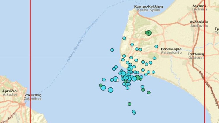 Συστάδα σεισμών στην Κυλλήνη, τι ανησυχεί τους ειδικούς - 3,5 Ρίχτερ η ισχυρότερη δόνηση