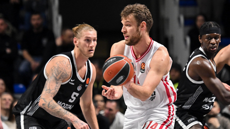 Παρτίζαν - Ολυμπιακός 25-35 (Β' περίοδος): Live η αναμέτρηση στο Βελιγράδι