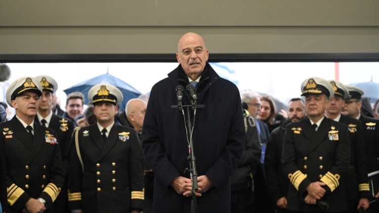 Δένδιας: Υποδεχόμαστε τον «Κίμωνα» την πρώτη ελληνική φρεγάτα Belharra, σύμβολο μιας νέας εποχής για το Πολεμικό Ναυτικό 