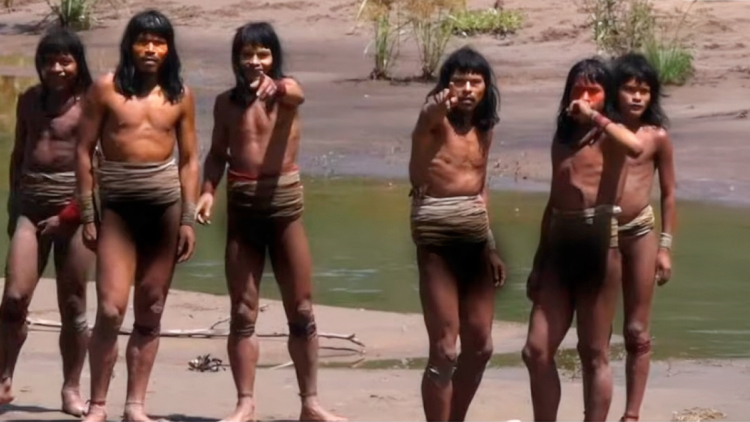 Σπάνιο βίντεο από φυλή που ζει απομονωμένη στον Αμαζόνιο: «Σκεφτόμουν από πού θα έρθει το βέλος» λέει ο περιβαλλοντολόγος που την ανακάλυψε