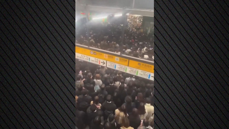 Συνωστισμός αλά ιαπωνικά: Κόπηκε το ρεύμα, παρέλυσαν τα τρένα στο Τόκιο και ιδού τι έγινε