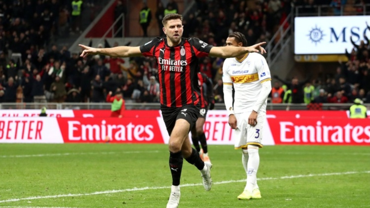 Serie A, Μίλαν-Λέτσε 1-0: O Φίλκρουγκ κράτησε τους ροσονέρι σε επαφή με τη κορυφή, δείτε τo γκολ