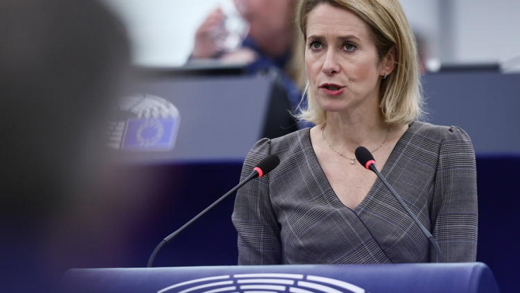 Κανένα κράτος δεν έχει το δικαίωμα να καταλαμβάνει το έδαφος ενός άλλου, λέει η Κάγια Κάλλας