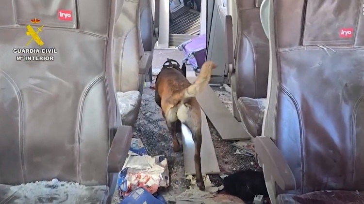 Σιδηροδρομικό δυστύχημα στην Ισπανία: Σταθεροποιήθηκε το έδαφος, δύο γερανοί στο σημείο της τραγωδίας