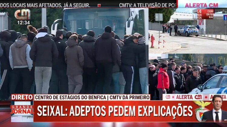 Μπενφίκα: Οπαδοί στο προπονητικό κέντρο για να ζητήσουν εξηγήσεις από παίκτες, Μουρίνιο και διοίκηση