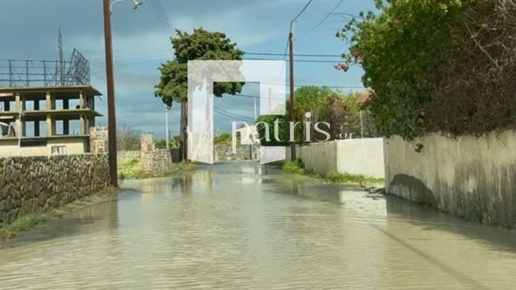 Προβλήματα από την κακοκαιρία στην Κρήτη, δείτε βίντεο με τους πλημμυρισμένους δρόμους - Συνεργεία του δήμου κόβουν προληπτικά δέντρα
