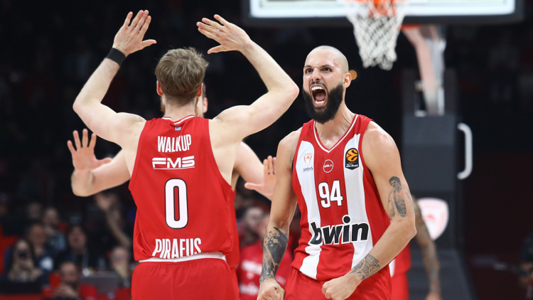 Ολυμπιακός - Μπαρτσελόνα 87-75: Πέμπτη σερί νίκη για τους Πειραιώτες 