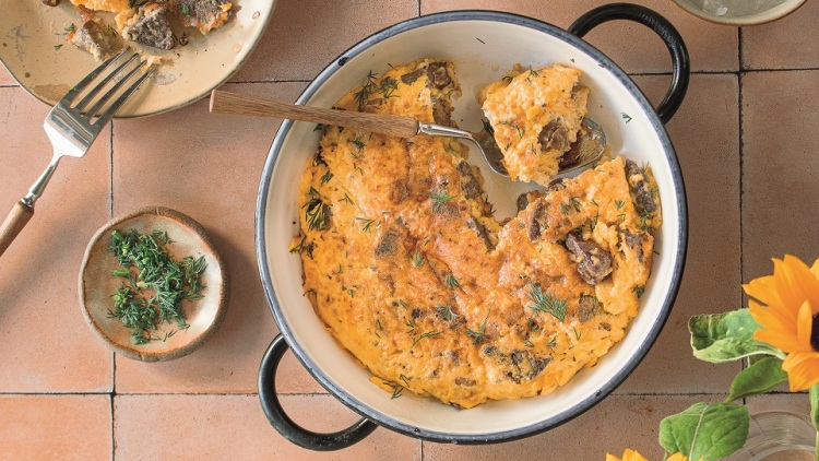 Ομελέτα με συκώτι με περισσότερα από 50γρ. πρωτεΐνης ανά μερίδα
