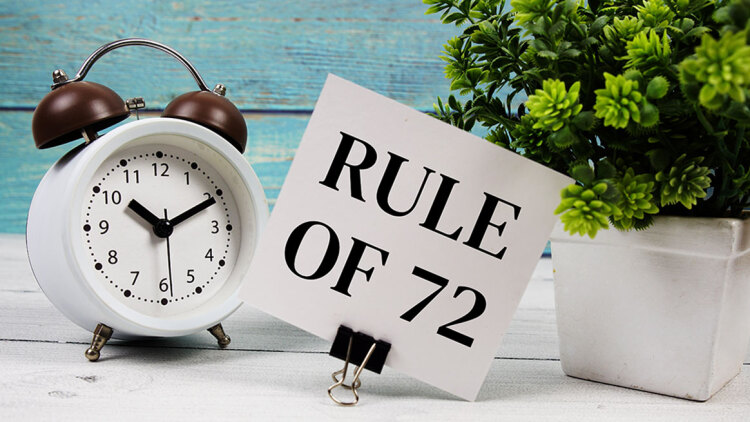 Ο Κανόνας του 72: Ο απλός τρόπος να γνωρίζεις πότε διπλασιάζονται τα λεφτά σου