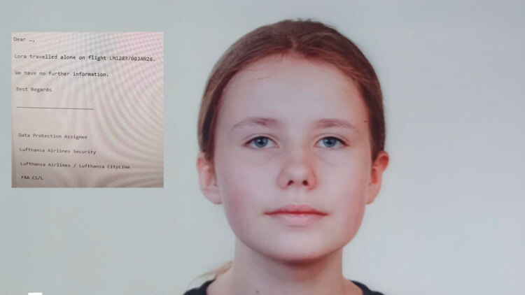 Το μήνυμα της Lufthansa για την 16χρονη Λόρα: «Ταξίδεψε μόνη της για την Γερμανία, δεν έχουμε άλλες πληροφορίες»