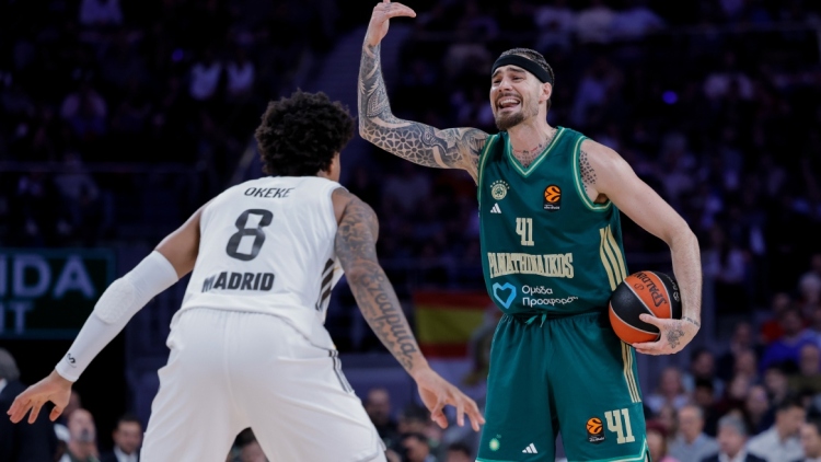 Euroleague: Δοκιμασία κόντρα στην Ρεάλ Μαδρίτης για τον Παναθηναϊκό απόψε