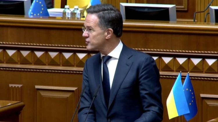 Στο Κίεβο ο Ρούτε, μίλησε στο ουκρανικό κοινοβούλιο: «Η στήριξη προς την Ουκρανία παραμένει ακλόνητη»