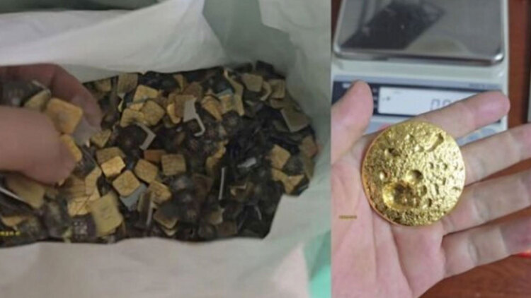 Κινέζος blogger εξήγαγε χρυσό αξίας 17.000 δολαρίων από παλιές κάρτες SIM (vid)