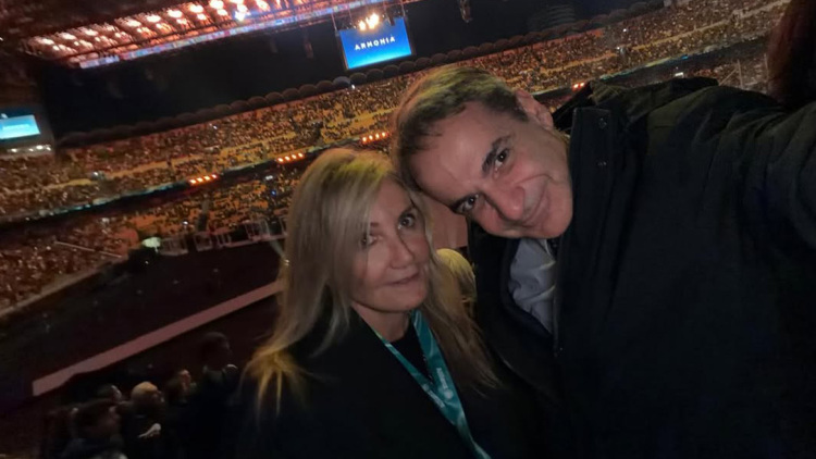 Στο Μιλάνο για την τελετή έναρξης των Χειμερινών Ολυμπιακών Αγώνων ο Κυριάκος Μητσοτάκης και η Μαρέβα Γκραμπόφσκι