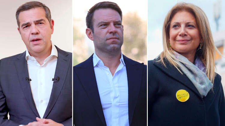 Ο άτυπος διάλογος Τσίπρα, Κασσελάκη και Καρυστιανού: Οι εισβολείς, οι αιχμές και οι αναποφάσιστοι