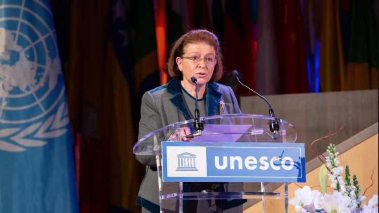 Λίνα Μενδώνη: Ομιλία στην UNESCO για την πρώτη επέτειο της Παγκόσμιας Ημέρας Ελληνικής Γλώσσας 