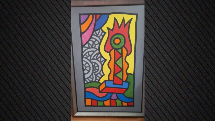 Και σε έργα τέχνης φέρεται να «επένδυε» τα κέρδη η συμμορία των τσιγαράδων, βρέθηκε πίνακας του Αλέξη Ακριθάκη στην κατοχή τους